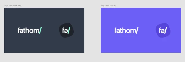 Fathoms new logo options