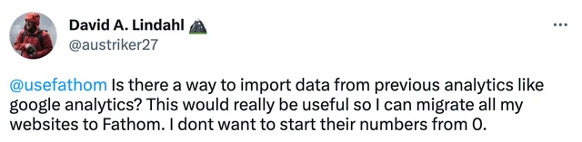 Fathom GA importer