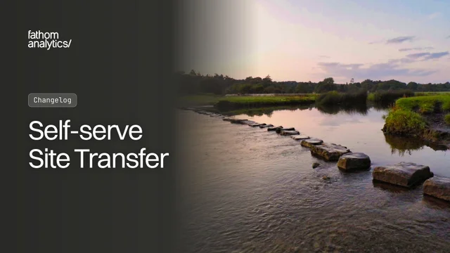Self-serve Site Transfer