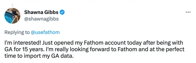 Fathom GA importer