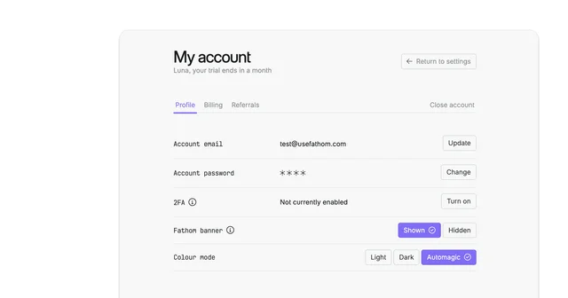 A brand new look for Fathom Analytics