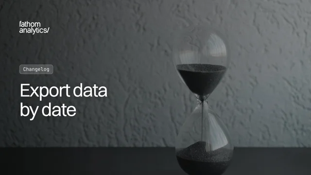 Export data by date
