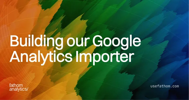 Building our Google Analytics Importer