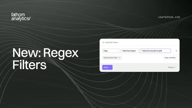 New: RegEx filters