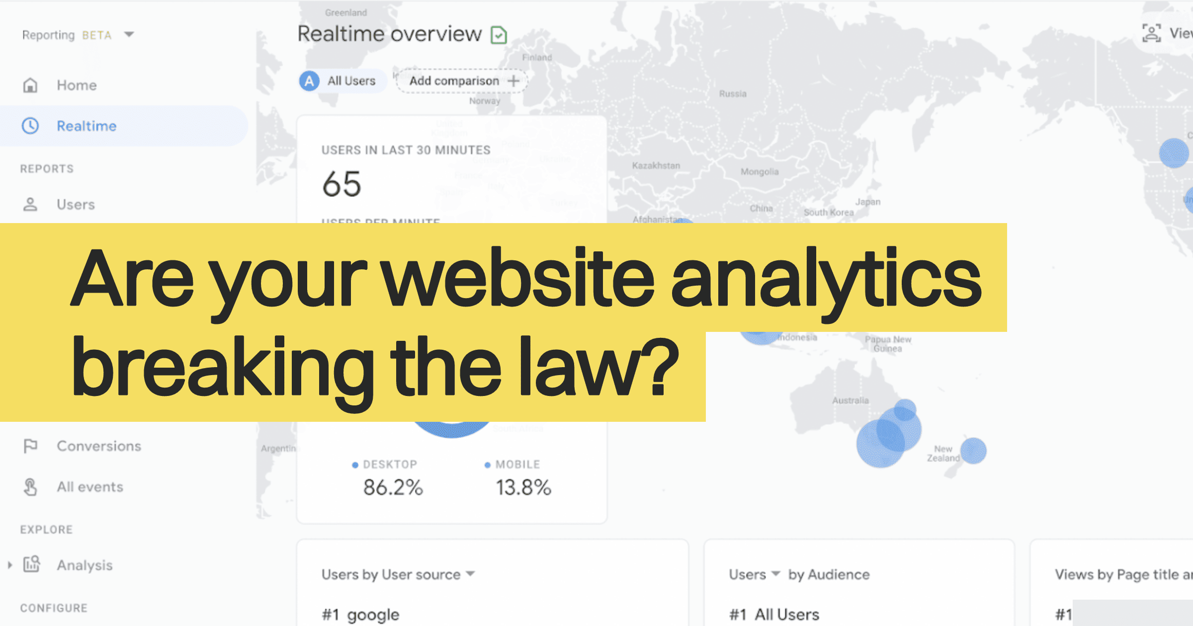 Are your website analytics violating GDPR?